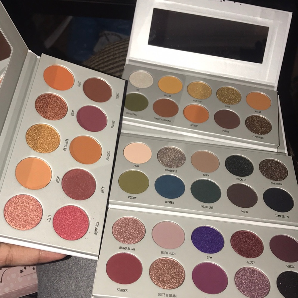 4 Jaclyn Hill Morphe Pallets!!!!😍